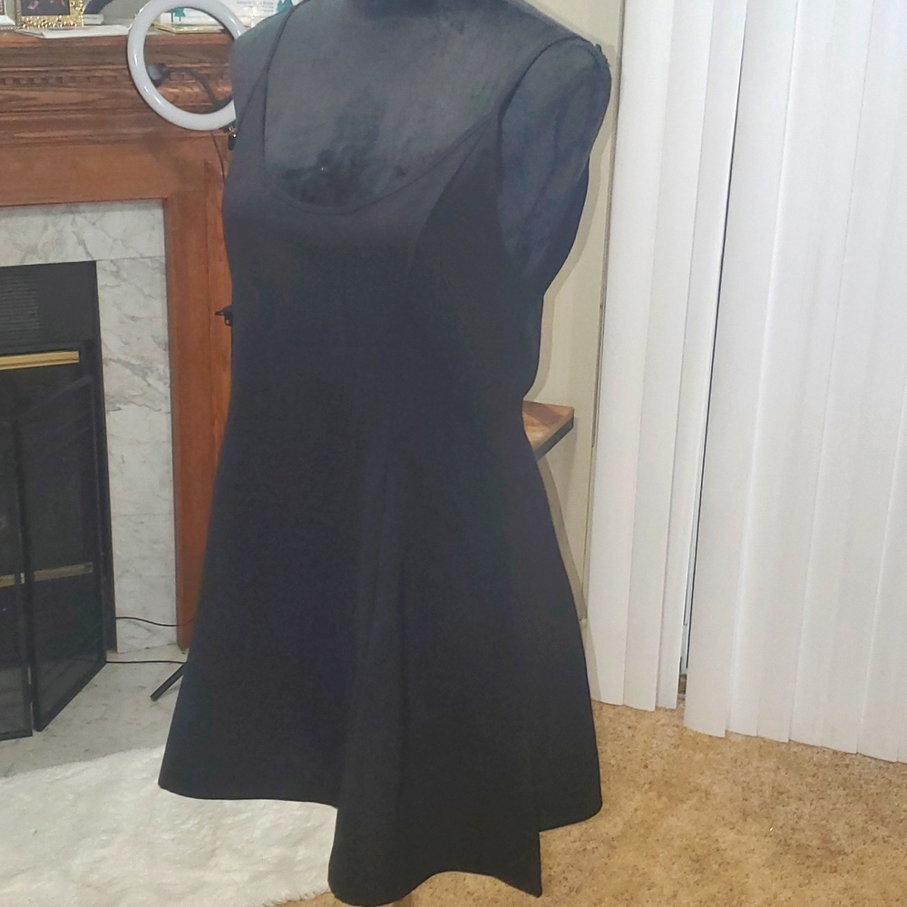 Zara black mini dress